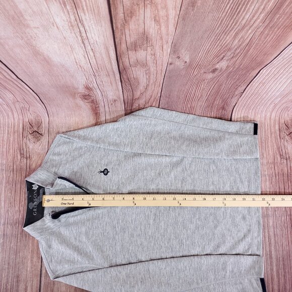 Greyson Youth Size XL 10/11 Ohoopee Match Club 1/4 Zip Pullover Golf Gray - Picture 14 of 14